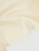 Slalom Cream Scarf | EMME