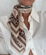 Zodiac Silk Scarf - Gemini | Le Scarf