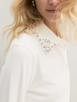 Favetta Jersey White Shirt | EMME