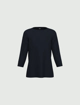 Lidia 3/4 Navy Top | EMME