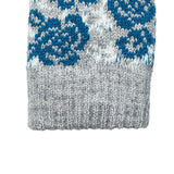 Rose Patterned Jacquard Knitted Gloves | Dents