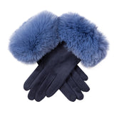Soft Gloves with Faux Fur Cuffs | Dents