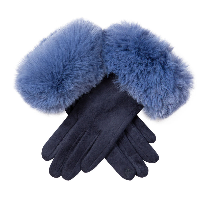 Soft Gloves with Faux Fur Cuffs | Dents