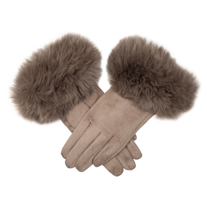 Soft Gloves with Faux Fur Cuffs | Dents