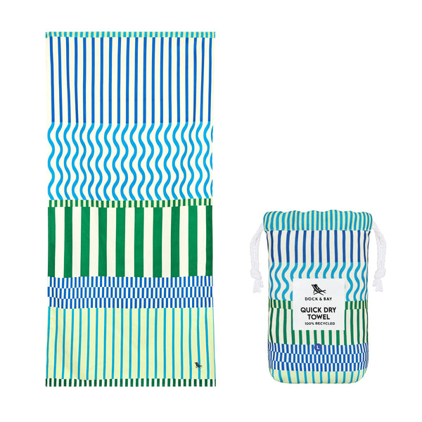 Blueberry Spritz Large Quick Dry Towels | Dock & Bay