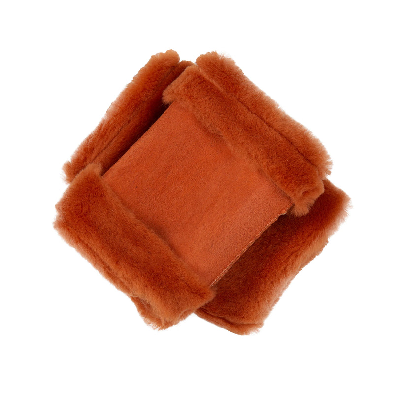 Sheepskin Fingerless Mittens | Dents