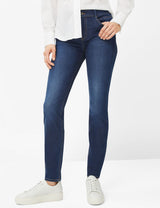 New Basic Shakira Classic Blue Five Pocket Jeans | Brax