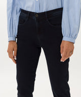 NEW Basic Mary Sustainable Clean Dark Blue Five Pocket Jeans | Brax