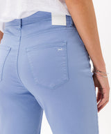 Mary Modern Trousers in Santorini Blue | Brax | Sarah Thomson Melrose | Back pockets