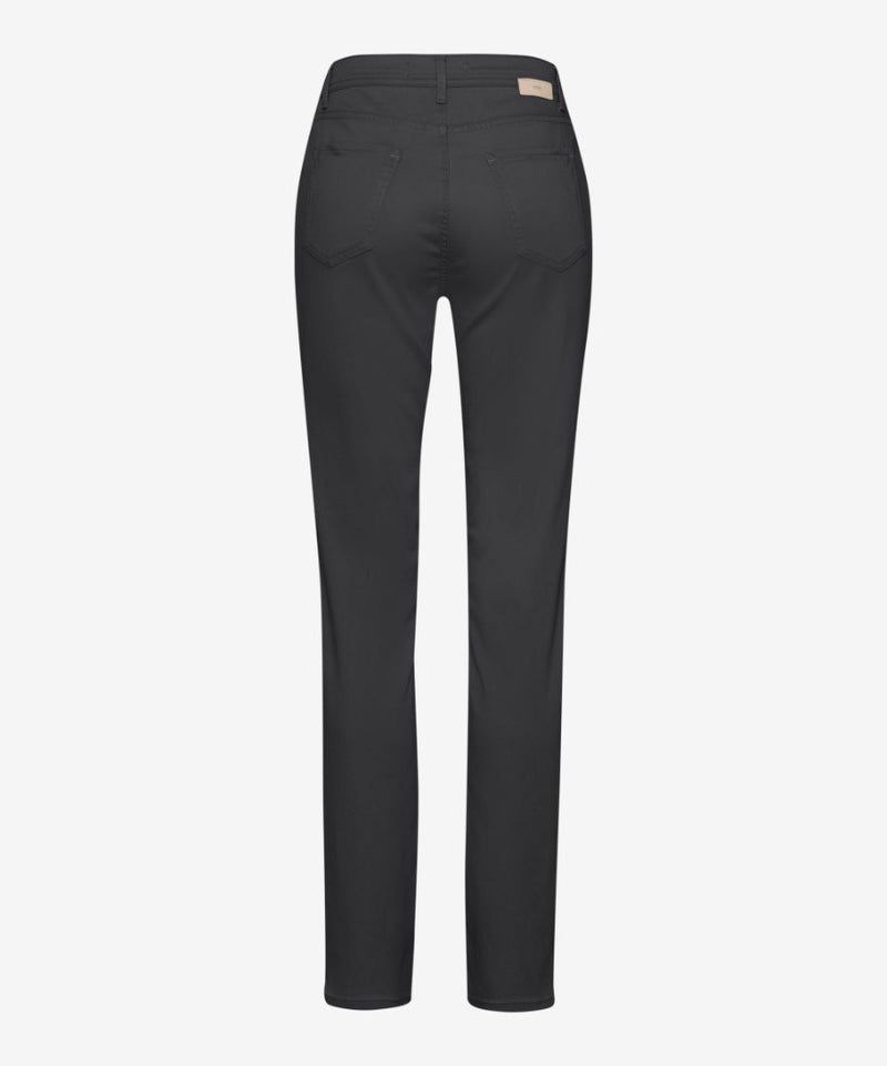 Mary Five Pocket Trousers in Dark Grey | Brax at Sarah Thomson | Back of trousers