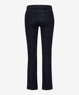 Mary Clean Dark Blue Denim Bootcut Jeans | Brax. at Sarah Thomson | Back Pack shot
