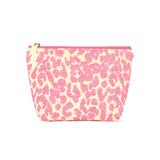 SMALL PINK LEOPARD BAG