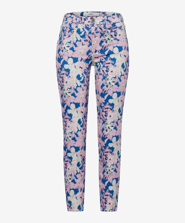 Shakira S Cropped Floral Trousers | Brax