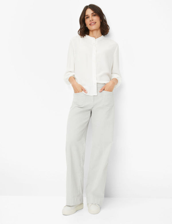 Maine Cozy Grey Corduroy Trousers | Brax