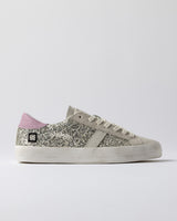 Hill Low Glitter Trainers | D.A.T.E Sneakers