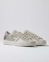 Hill Low Glitter Trainers | D.A.T.E Sneakers