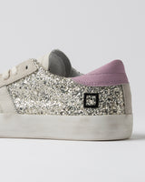 Hill Low Glitter Trainers | D.A.T.E Sneakers