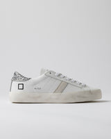 Hill Low White Calf Trainers | D.A.T.E Sneakers