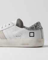 Hill Low White Calf Trainers | D.A.T.E Sneakers