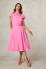 Pink Rick Rack Dress | FeeG