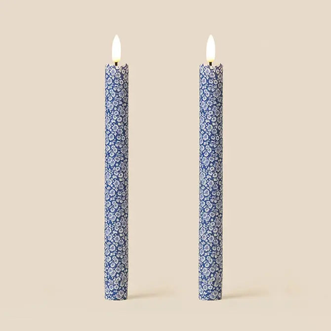 Morning Glory Flameless LED Wax Candles | Tinkalink