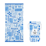 Grecian Shores Large Quick Dry Towel | Dock & Bay
