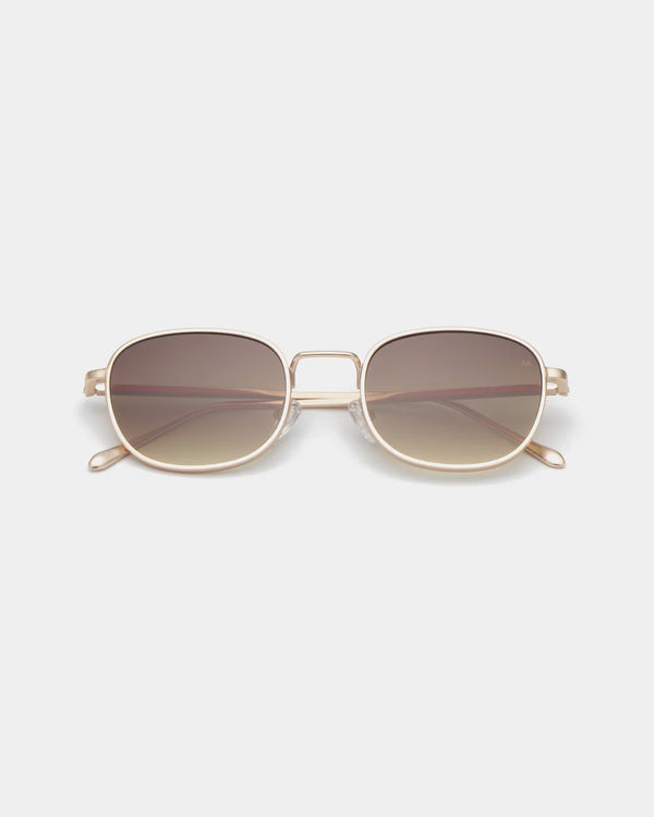 Hello Matte Gold Sunglasses | A.Kjærbede