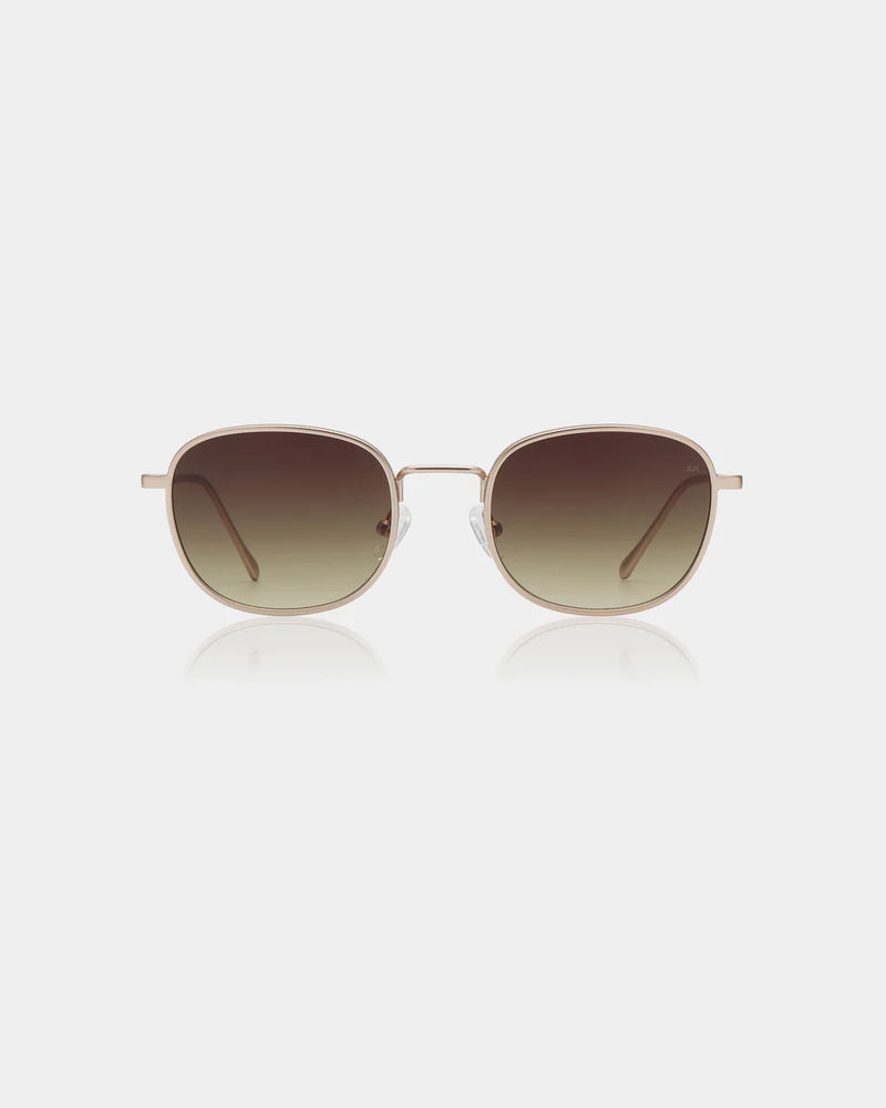 Hello Matte Gold Sunglasses | A.Kjærbede