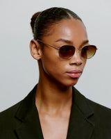 Hello Matte Gold Sunglasses | A.Kjærbede