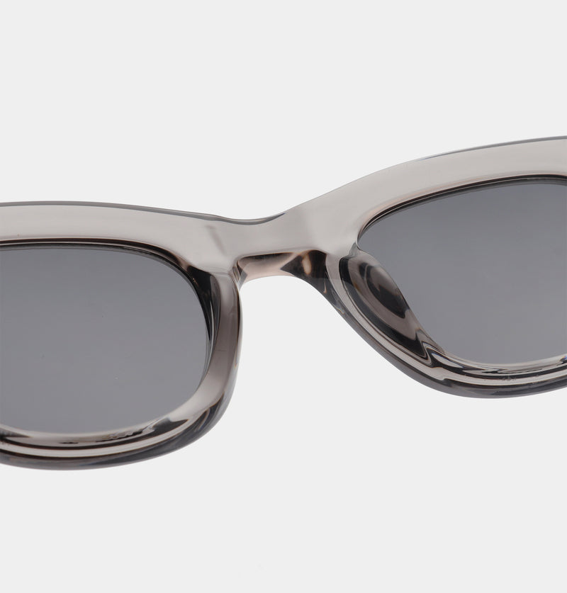 Lane Sunglasses in Grey Transparent | A.Kjærbede