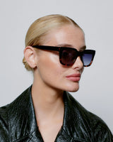 Nancy Black Demi Tortoise Sunglasses | A.Kjærbede