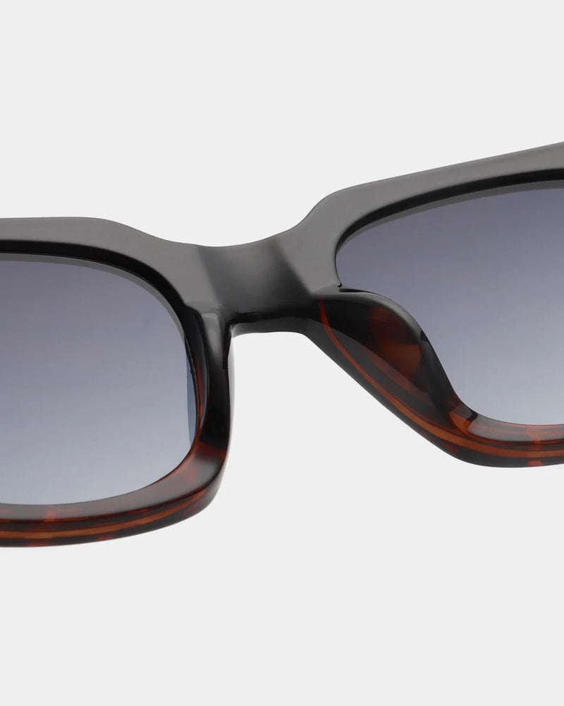 Nancy Black Demi Tortoise Sunglasses | A.Kjærbede