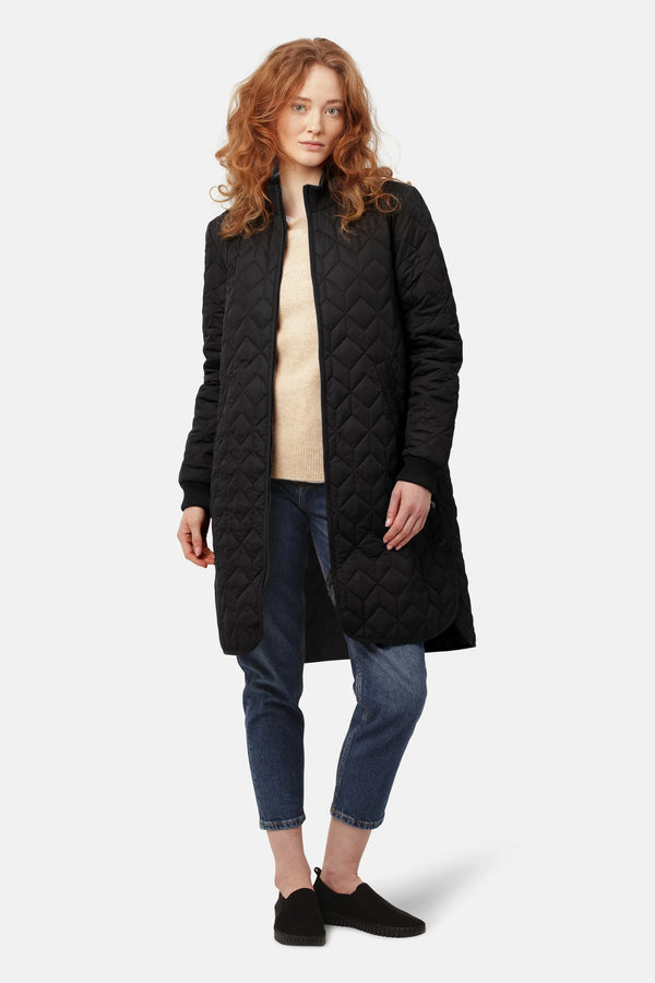 Art06 Black Quilted Jacket  | Ilse Jacobsen Hornbæk