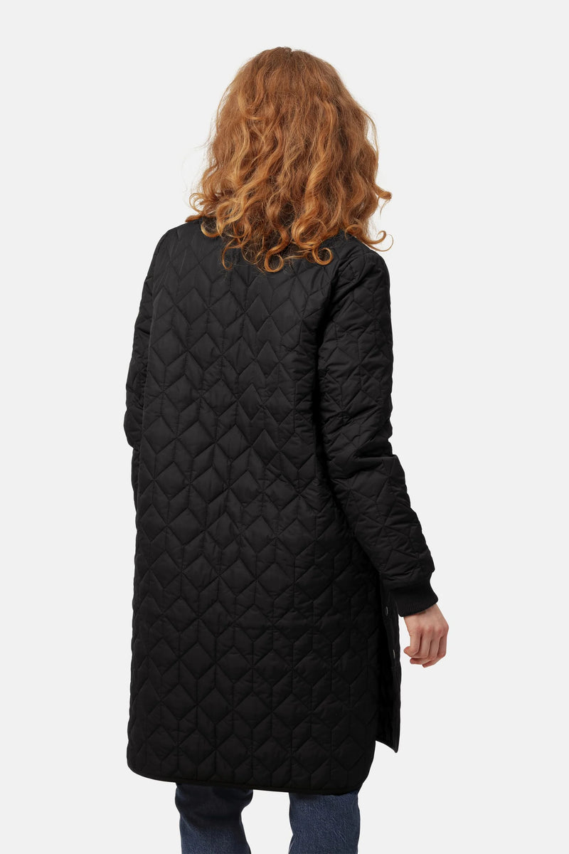 Art06 Black Quilted Jacket  | Ilse Jacobsen Hornbæk