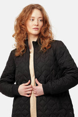 Art06 Black Quilted Jacket  | Ilse Jacobsen Hornbæk