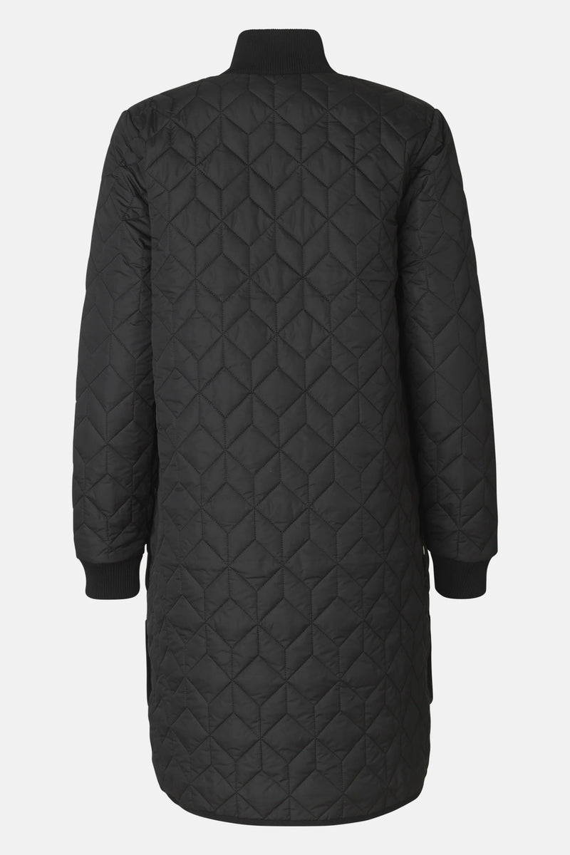 Art06 Black Quilted Jacket  | Ilse Jacobsen Hornbæk