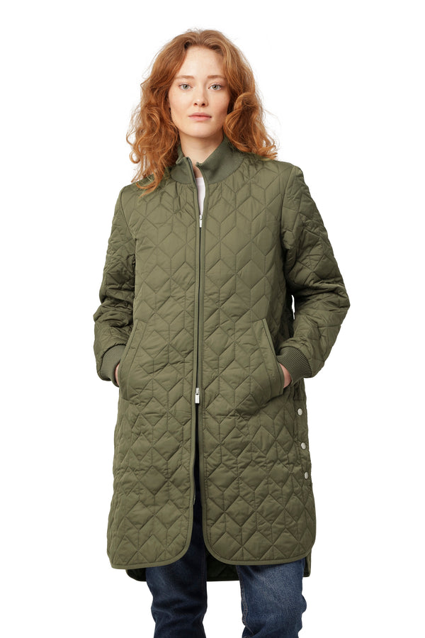 Art 06 Army Quilted Jacket  | Ilse Jacobsen Hornbæk