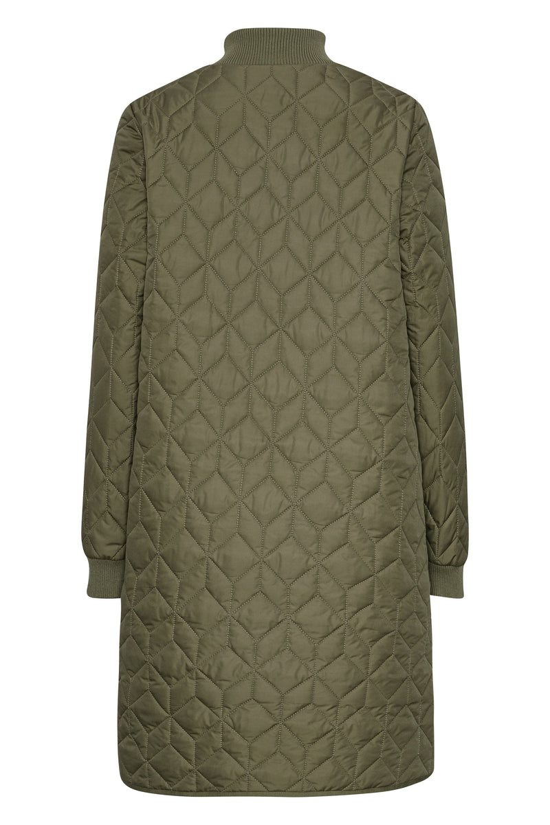 Art 06 Army Quilted Jacket  | Ilse Jacobsen Hornbæk