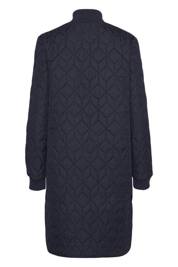 Art 06 Dark Indigo Quilted Jacket  | Ilse Jacobsen Hornbæk