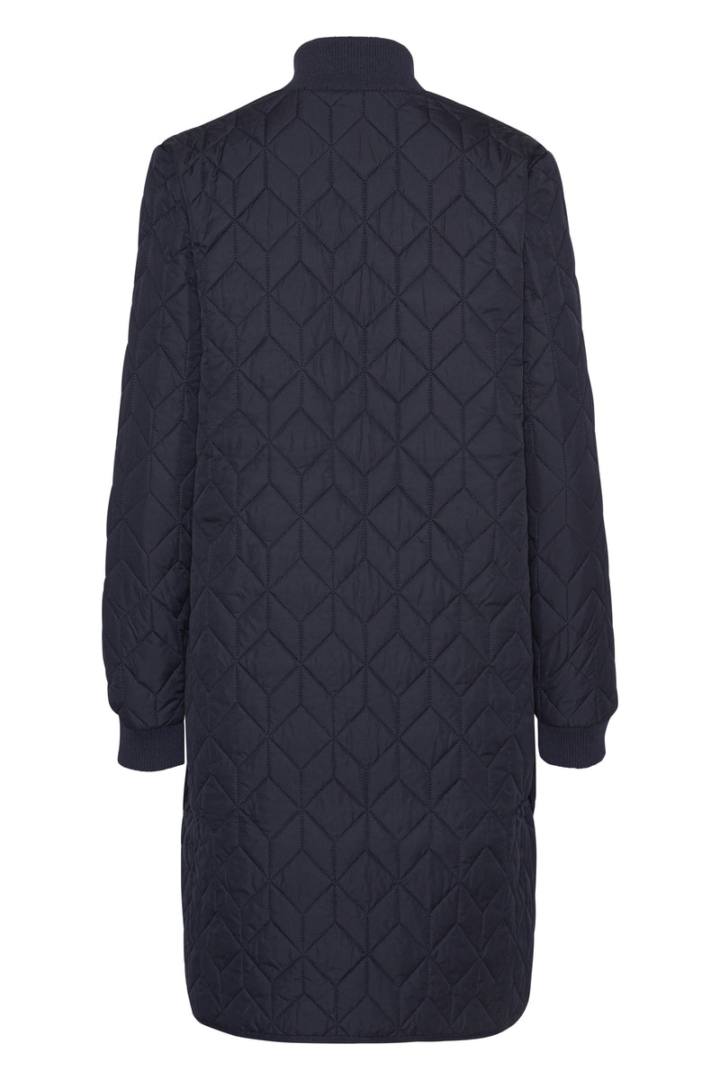Art 06 Dark Indigo Quilted Jacket  | Ilse Jacobsen Hornbæk