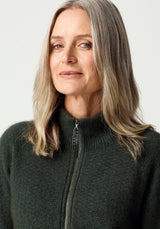 Arianne Zip-Up Jacket in Wilderness | Merinomink