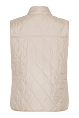 Beat01 Light Camel Quilted Gilet | Ilse Jacobsen Hornbæk