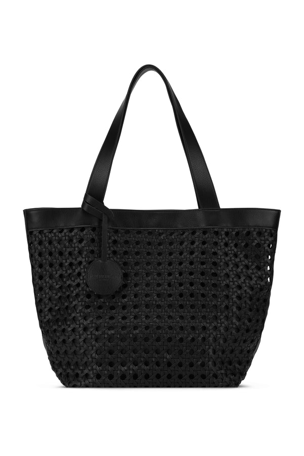 Braid 02 Black Handbag | Ilse Jacobsen Hornbæk
