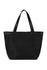 Braid 02 Black Handbag | Ilse Jacobsen Hornbæk