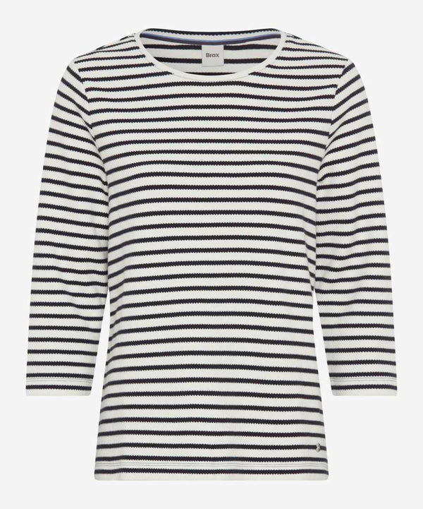 Bonnie Navy Striped Top | Brax