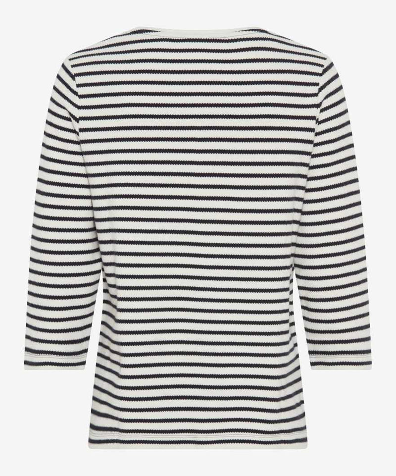 Bonnie Navy Striped Top | Brax