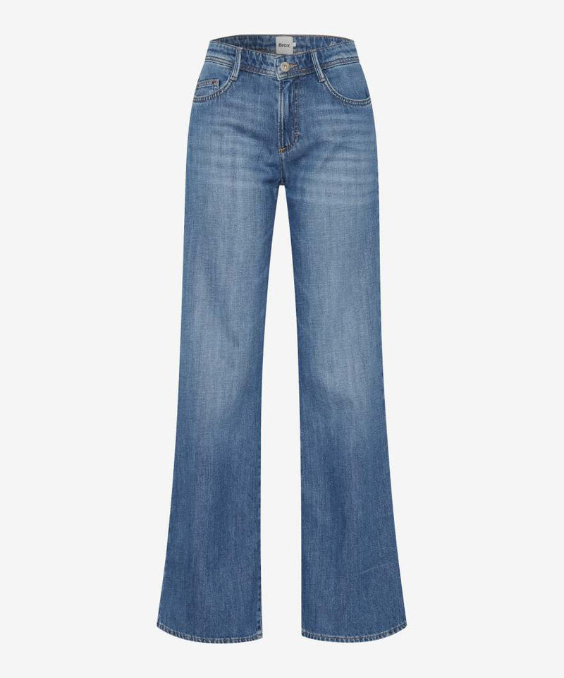 Maine Clean Regular Blue Denim Wide Leg Jeans | Brax