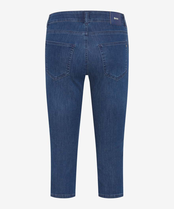 Shakira C Blue Denim Pedal Pusher | Brax