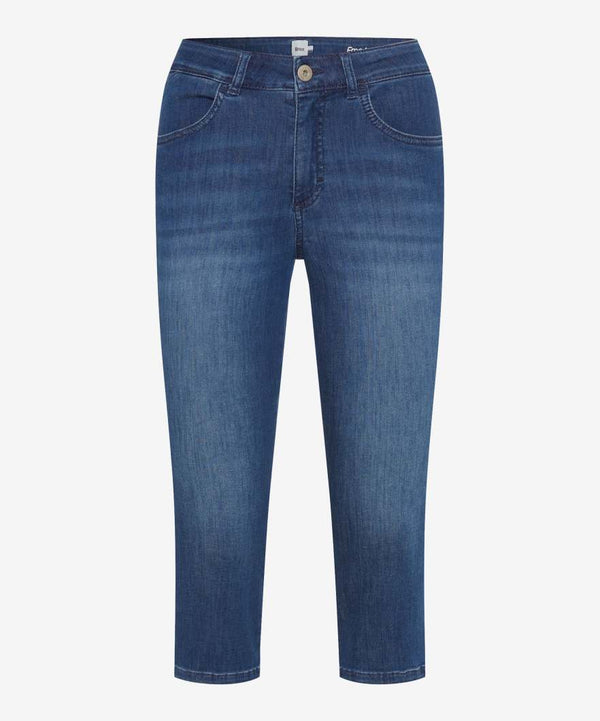 Shakira C Blue Denim Pedal Pusher | Brax