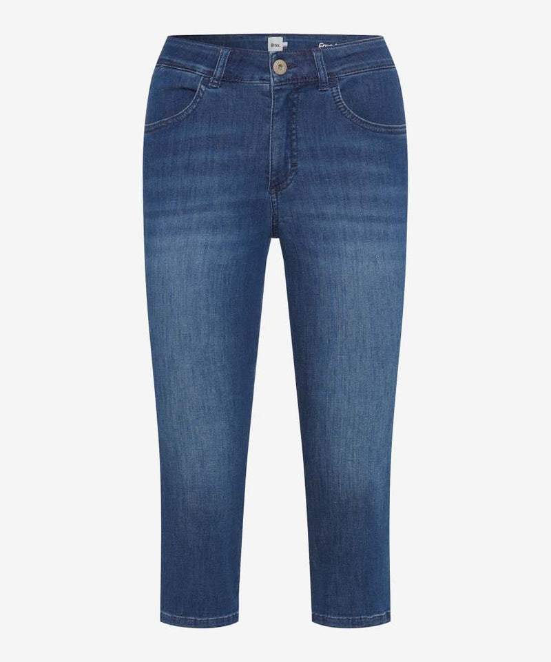 Shakira C Blue Denim Pedal Pusher | Brax